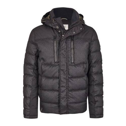 Куртка Camel Active Jacke 420260-6R68-72 54 черная зимняя с капюшоном