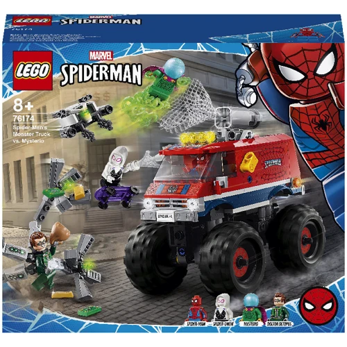 LEGO Super Heroes Монстр-трак Людини-Павука проти Містерія (76174)