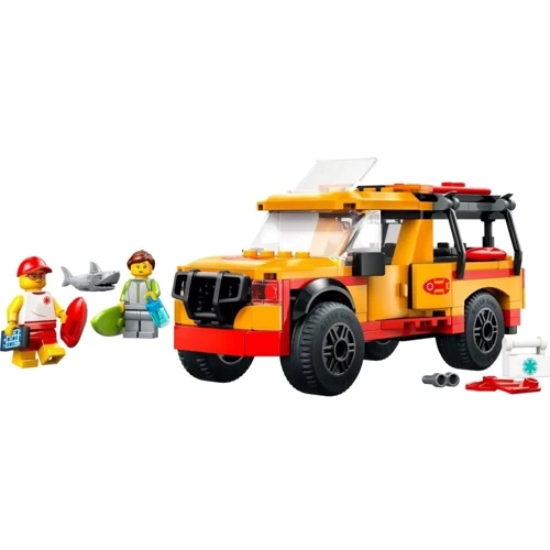 Конструктор LEGO City Пляжный спасательный грузовик 214 деталей (60453): Рекомендуемый возраст 6+