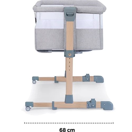 Приставная кроватка-люлька Kinderkraft Neste Air Grey Wood (KKLNEAIRGRY00W): Тип колыбель