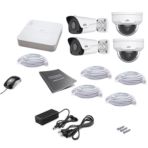 Комплект відеоспостереження Uniview 4MIX 2MEGA