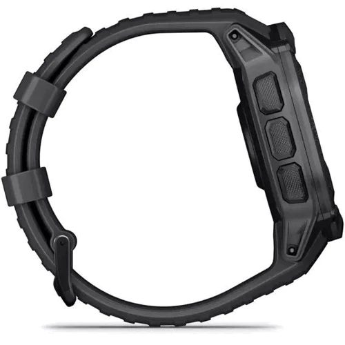 Смарт-часы Garmin Instinct 2X Solar Graphite (010-02805-00): Материал ремешка Силикон