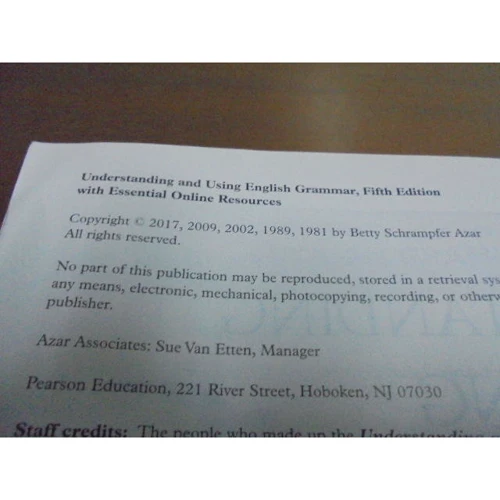 Understanding and Using English Grammar, Student Book - International Edition: Виробник Pearson Education