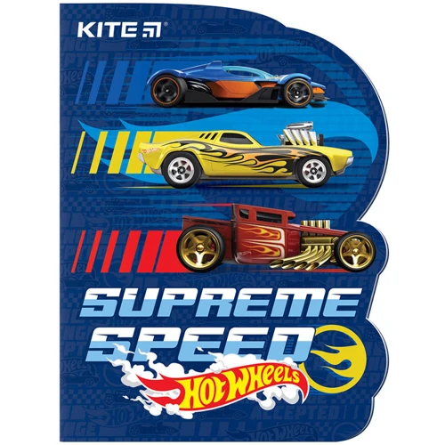 Блокнот Kite Hot Wheels А6 60 аркушів (HW23-223)