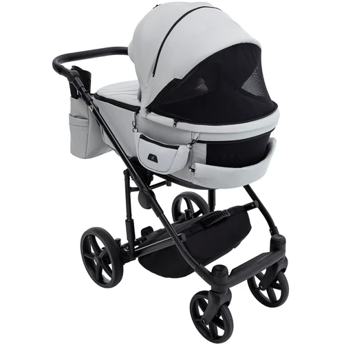 Коляска 2 в 1 Adamex Zico Eco Sa-3 светло-серый (680849): Ширина шасси 57.5 см