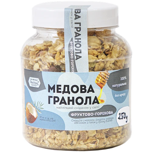 Гранола Oats&Honey Фруктово-ореховая 250 г (4820013332860)