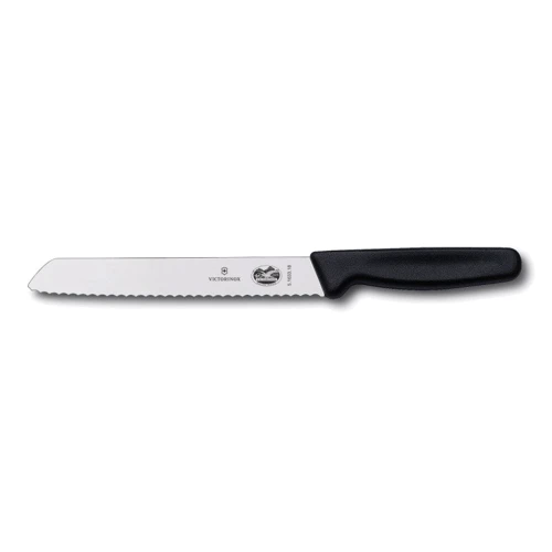 Кухонный нож Victorinox Bread для хлеба с черной ручкой 18см (5.1633.18)