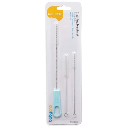 Єршики BabyOno для чищення соломок та трубочок 3 шт. (1419): Виробник BabyOno