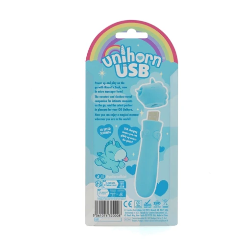 Вібратор-єдиноріжка Unihorn USB Bullet - Mount'n Peak, віброкуля, USB зарядка