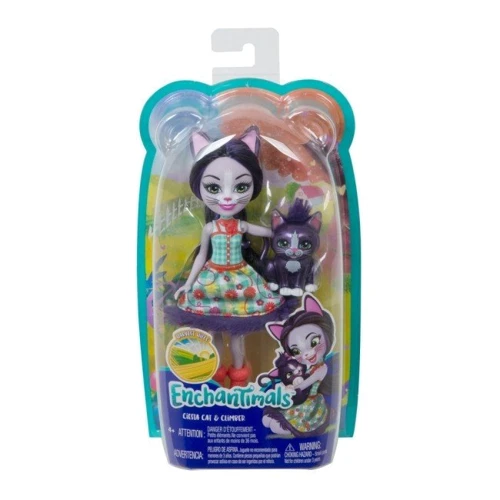 Лялька Mattel Enchantimals Котик Сієста: Вік от 5 лет