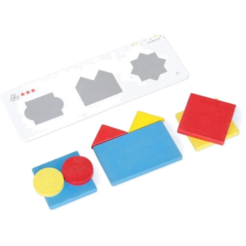 Навчальний набір Igroteco Логічні блоки Дьєнеша 48 деталей (900408)