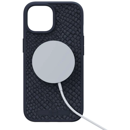 Чехол для iPhone Njord Salmon Leather MagSafe Case Black (NA54SL00) for iPhone 15 Pro Max фото 5