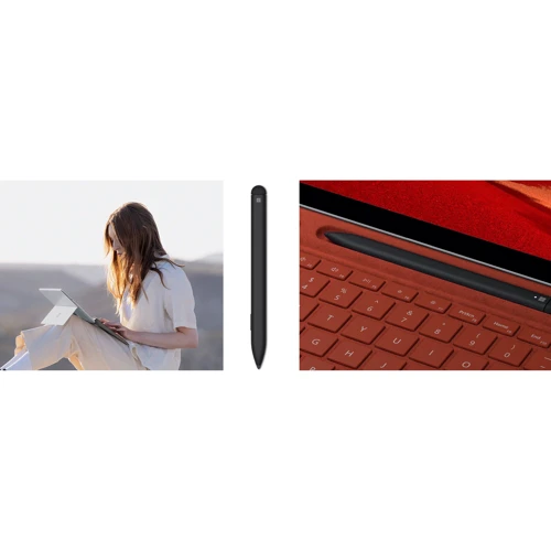 Аксесуар для планшетних ПК Microsoft Surface Pro X / Surface Pro 8 Signature Keyboard Black (8XA-00001): Колір чорний