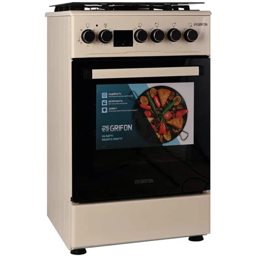 Плита комбінована Grifon C543Bg-CAWTGBD3: Розміри 85х50х60 см