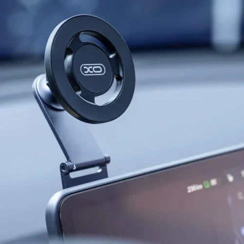 Держатель XO Car Holder C147 Magnetic Black for iPhone 16 I 15 I 14 I 13 I 12 series фото 6