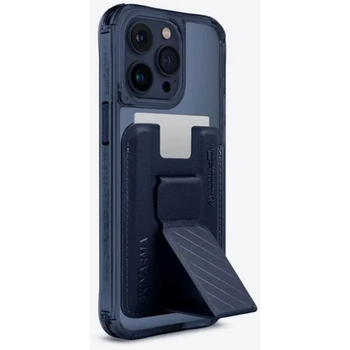 Чохол для iPhone SkinArma Saido Mag-Charge + Kado Magnetic Cardholder Blue для iPhone 15 Pro