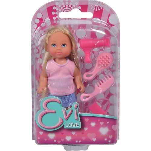 Кукла Simba Эви и мини набор аксессуаров Hairdryer, 2 вида (5734830)