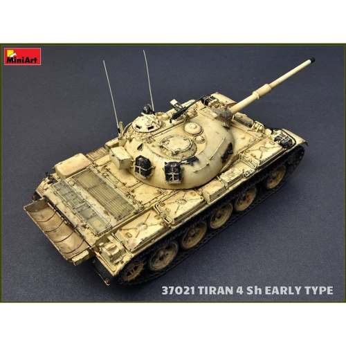 Сборная модель MiniArt Танк Тиран 4 Sh, раннего типа с интерьером 1:35 (MA37021): Масштаб 1:35
