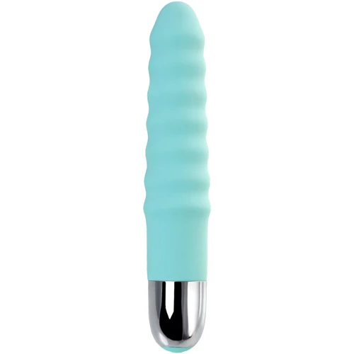 Рельефный вибратор с клиторальной стимуляцией Toyfa Flovetta Flax