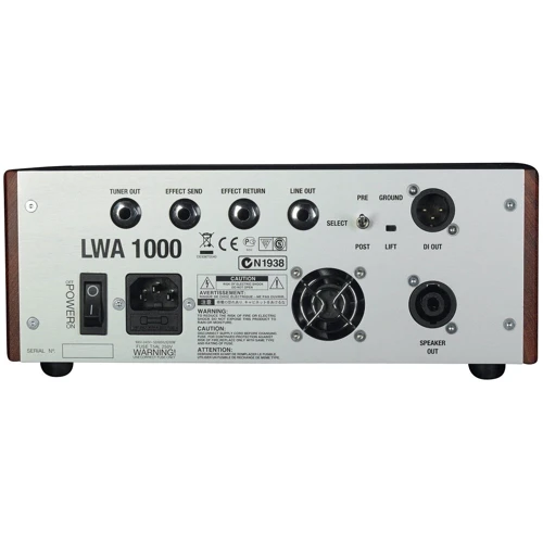 Усилитель "голова" WARWICK WALWA1000 SILVER