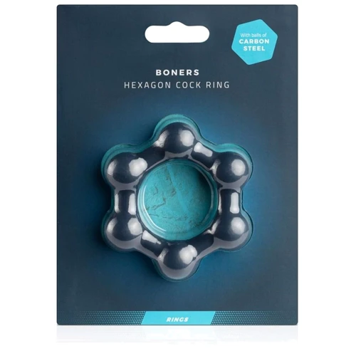 Эрекционное кольцо Boners Hexagon Cock Ring