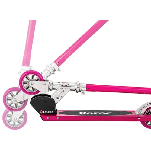 Самокат Razor Scooter A125 Al GS pink: Количество колес 2
