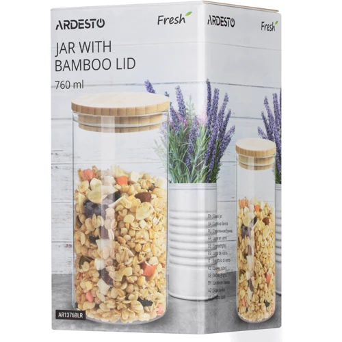 Емкость для хранения Ardesto Fresh 760 мл (AR1376BLR): Тип Банка для хранения