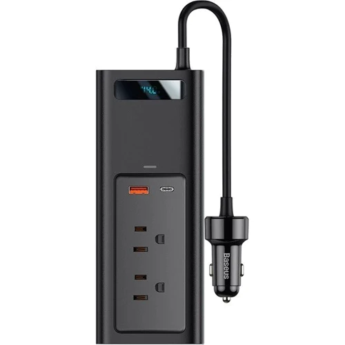 Преобразователь DC-AC Baseus In-car Inverter 150W Black (CRNBQ-A01)  фото 6