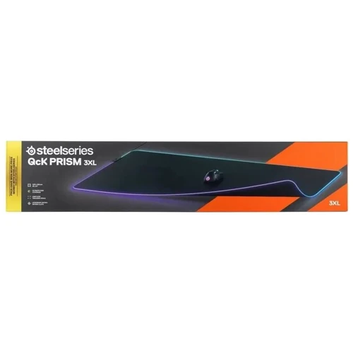 Игровая поверхность SteelSeries QcK Prism Cloth 3XL ETAIL RGB (63512): Материал Резина, ткань