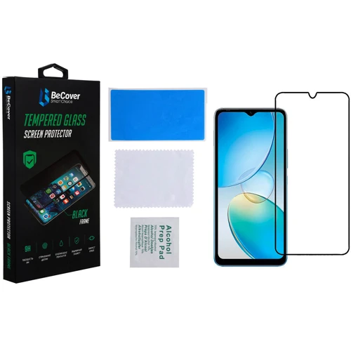 Аксесуар для смартфона BeCover Tempered Glass Black для Infinix Note 12 (X663D) (708142): Колір черный
