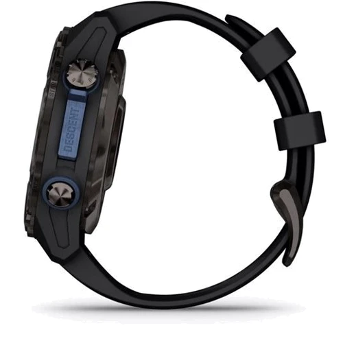 Смарт-часы Garmin Descent Mk3i 43mm Carbon Grey DLC Titanium with Black Silicone Band and Descent T2 Transceiver (BNDL-DMK3I-43CGTDT2) фото 12
