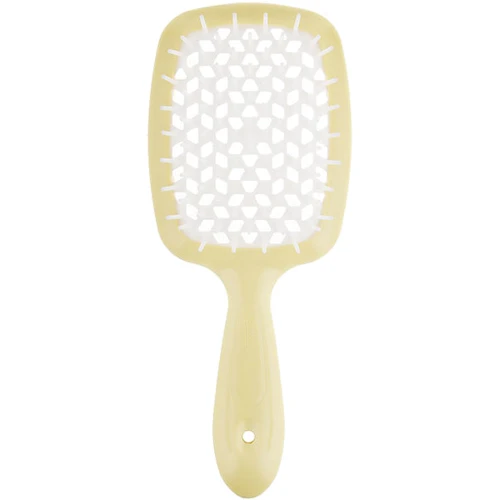 Расческа Janeke Small Superbrush желтый с белым