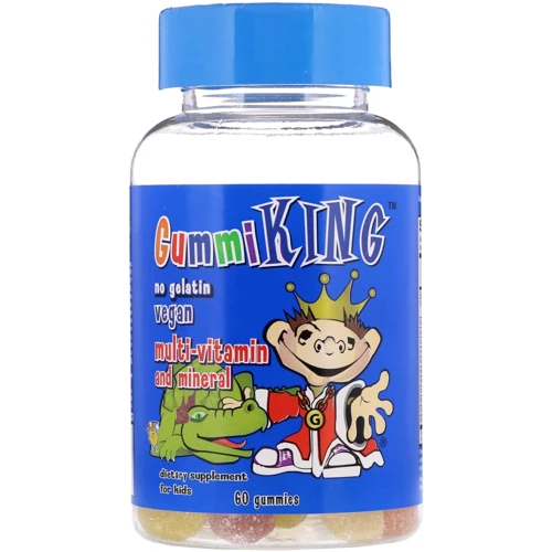 Gummi King Multi-Vitamin & Mineral For Kids 60 Gummies Мультивитамины и минералы для детей