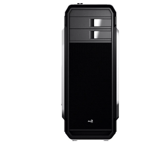 Корпус Aerocool AERO 500 Window (White) (ACCM-PA02011.21): Материал передней панели пластик/сталь