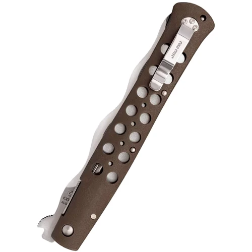 Нож Cold Steel 6" TI-Lite Kris Blade Zytel Handle Brown (CST CS-26SXK6): Тип ножа Складной