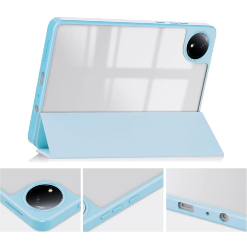 Аксессуар для планшетных ПК BeCover Soft Edge TPU with Pencil mount Light Blue for Xiaomi Redmi Pad SE 8.7 (712569)