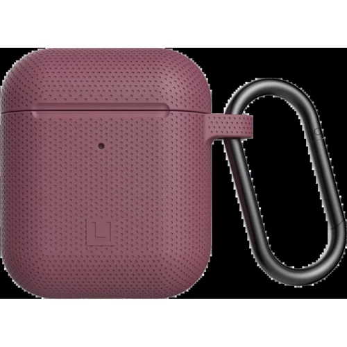 Чехол для наушников Urban Armor Gear UAG [U] Silicone Case Dusty Rose (10250K314848) for Apple AirPods 1/2: Материал Силикон