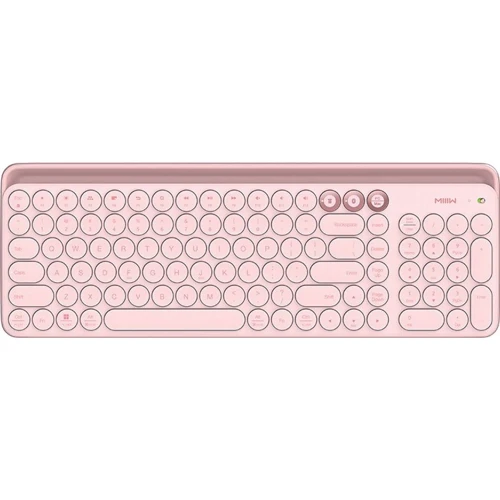 Клавиатура Xiaomi MiiiW AIR85 Plus MWBK01 Keyboard Bluetooth Dual Mode Pink