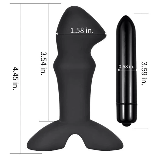 Массажеры простаты LoveToy P Spot Plug Vibrating Black