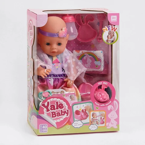 Пупс Yale Baby функциональный с аксессуарами (YL 1966 Q): Производитель Yale Baby