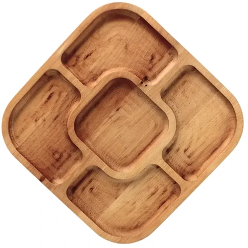 Менажница Brizoll Snack Quadro 28 см 5 секций (MEN2-2828): Тип Менажница