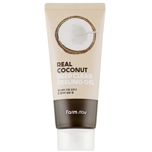 FarmStay Real Coconut Deep Clear Peeling Gel Пилинг-скатка с кокосовым маслом 100 ml: Пол Для женщин
