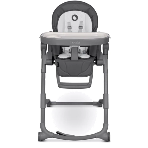 Стульчик для кормления Lionelo CORA PLUS GREY STONE (LO-CORA PLUS GREY STONE): Материал пластик