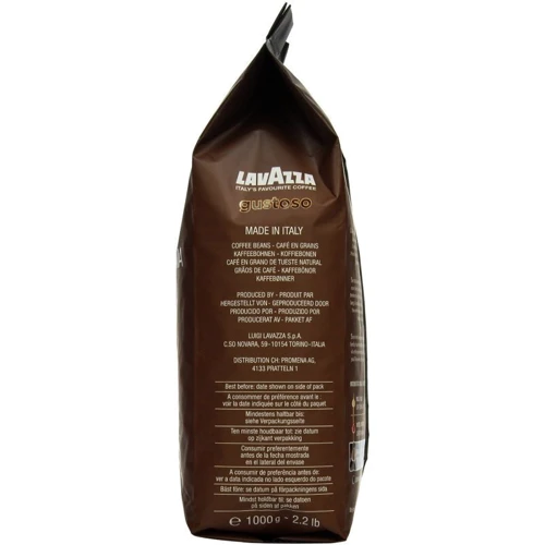 Кофе Lavazza Caffe Crema Gustoso, 1 кг (в зернах) (WT00063): Страна производитель Италия