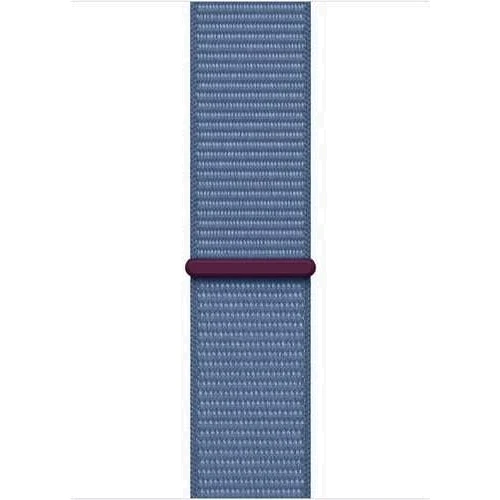 Apple Watch Series 9 45mm GPS Silver Aluminum Case with Winter Blue Sport Loop (MR9F3) : Размер 45mm