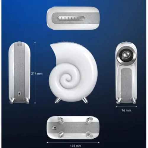 Ночник-лампа INSPIRE Light Sound Machine с колонкой и часами (N70): Режим подсветки Разноцветный, Постоянный свет, Однотонный, Мигающий свет