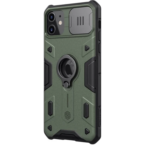 Чехол для iPhone Nillkin CamShield Armor Green for iPhone 11: Цвет зеленый