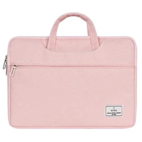 WIWU Vivi Laptop Handbag Series Pink for MacBook 13-14"