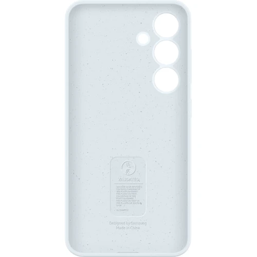 Чехол для телефонов Samsung Silicone Case White (EF-PS921TWEGWW) for Samsung S921 Galaxy S24: Цвет белый