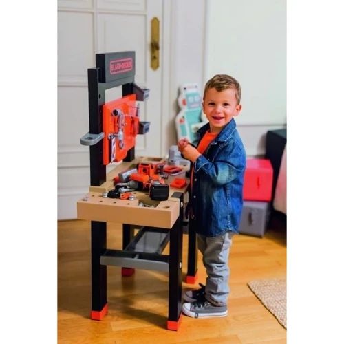 Игровой набор Smoby Блэк + Деккер Мастерская 92 аксессуара (360727) фото 4